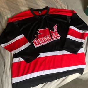 Men’s Red & Black Hockey Jersey